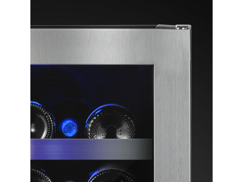 Wine Cell'R Diamond Collection Built-in 724 Bottles 4 Zones Wine Cellar - WC181SSSZ7-4