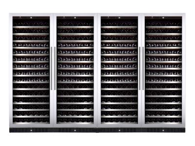 Wine Cell'R Diamond Collection Built-in 724 Bottles 4 Zones Wine Cellar - WC181SSSZ7-4
