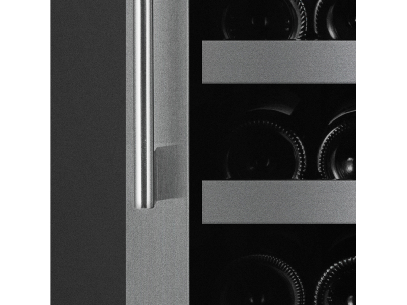 Wine Cell'R Diamond Collection 543 Bottles 3 Zones Wine Cellar - WC181SSSZ7-3