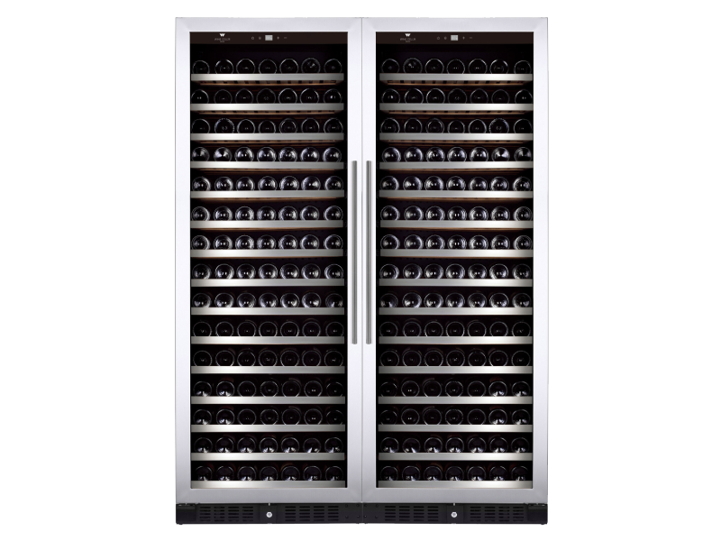 Wine Cell'R Diamond Collection 362 Bottles 3 Zones Wine Cellar - WC181SSSZ7-2