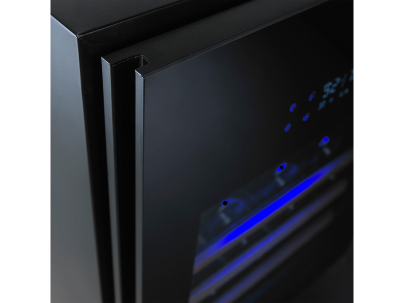 Wine Cell'R Black Pearl Collection 181 Bottles Large Dual Zone Wine Cellar - WC181FGD7