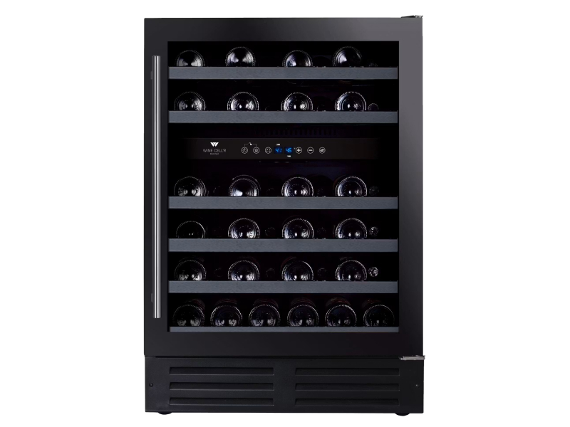 Wine Cell'R  Black Pearl Collection 46 Bottles Dual Zone Wine Cellar - WC46FGDZ7