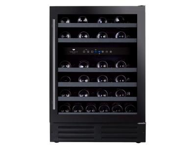 Wine Cell'R  Black Pearl Collection 46 Bottles Dual Zone Wine Cellar - WC46FGDZ7