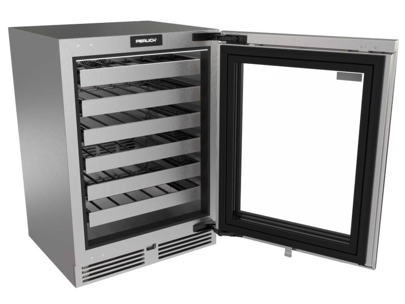 24" Perlick Undercounter G5 Wine Cooler Reserve Glass Door - G5WR24GC