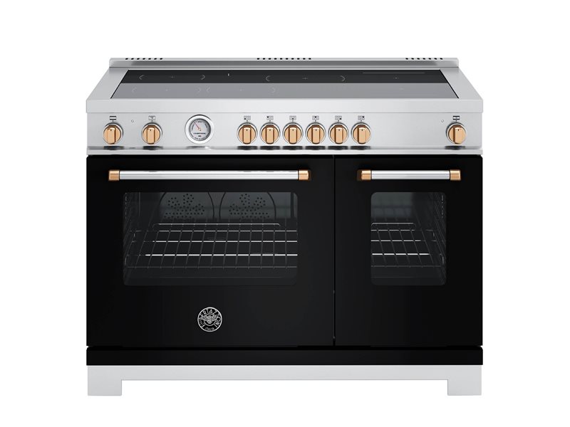 48" Bertazzoni Freestanding Induction 6 Heating Zones Electric Oven Range - MAS486INMNG