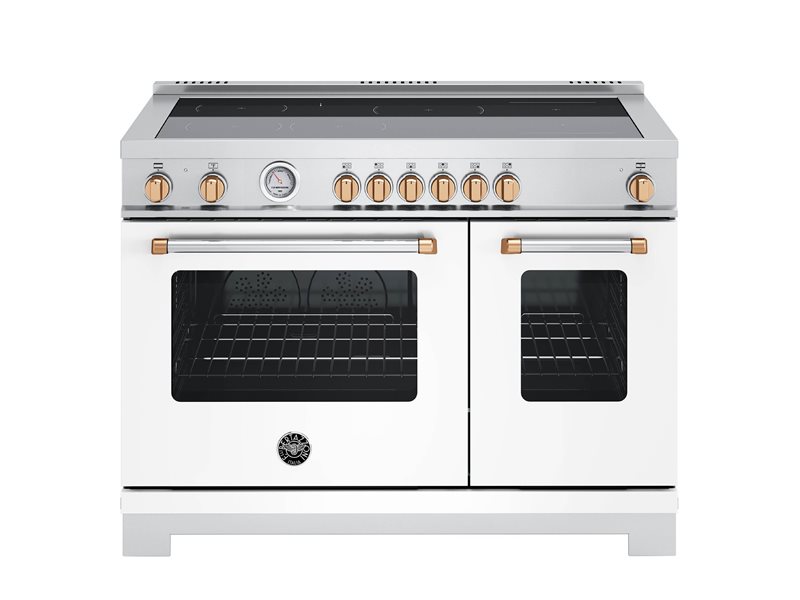 48" Bertazzoni Freestanding Induction 6 Heating Zones Electric Oven Range - MAS486INMBG