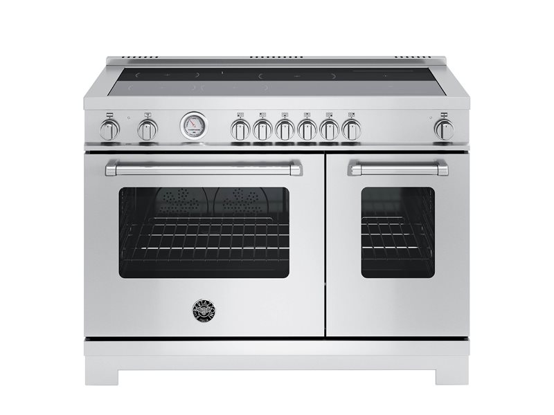 48" Bertazzoni Freestanding Induction 6 Heating Zones Range  - MAS486INMXV