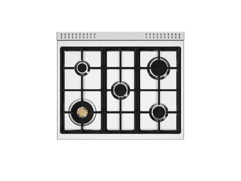 30" Bertazzoni All Gas Range 5 Burners - MAS305GASNG