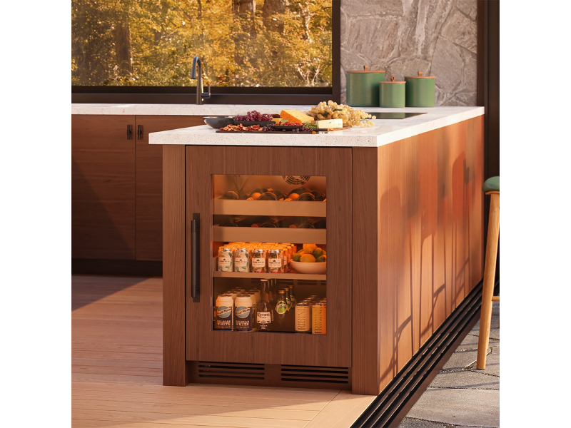 24" Perlick G5 Luxe Beverage Center Glass Door - G5BC24GL
