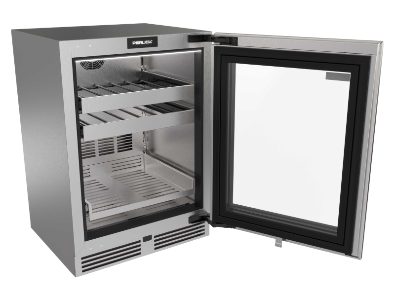 24" Perlick G5 Luxe Beverage Center Glass Door - G5BC24GL