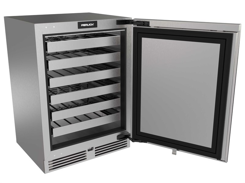 24" Perlick G5 Luxe Wine Reserve Solid Door - G5WR24SL