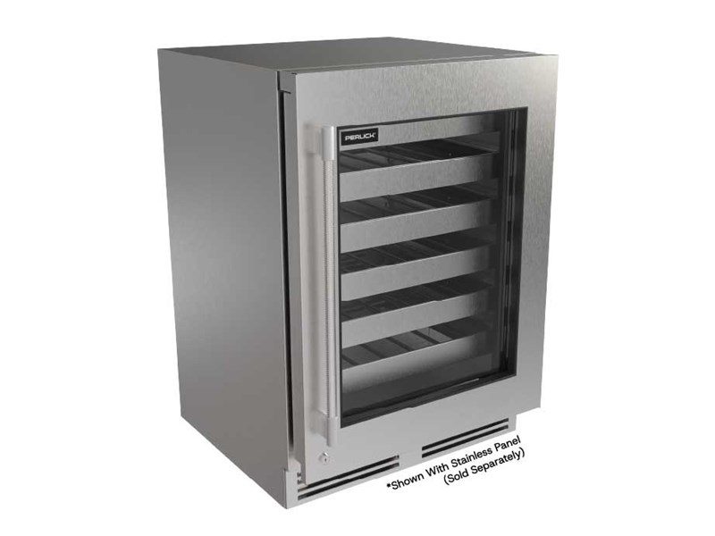 24" Perlick G5 Luxe Wine Reserve Glass Door - G5WR24GL