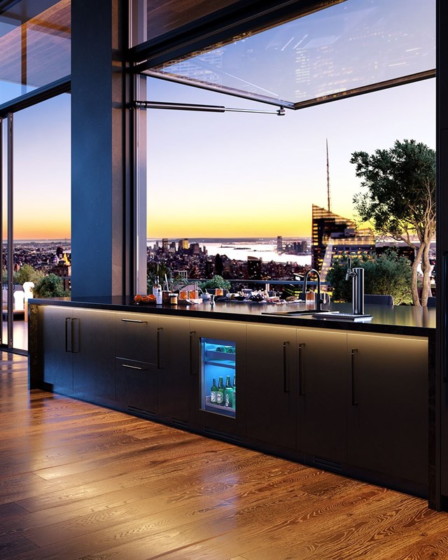 24" Perlick G5 Luxe Wine Reserve Glass Door - G5WR24GL
