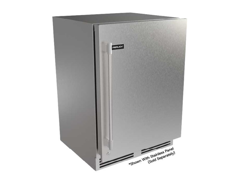 24" Perlick G5 Luxe Dual Zone Wine Reserve Solid Door - G5WD24SL