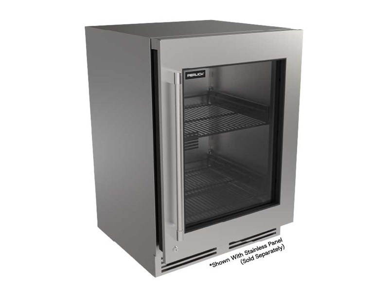 24" Perlick G5 Refrigerator Glass Door - G5RE24GC