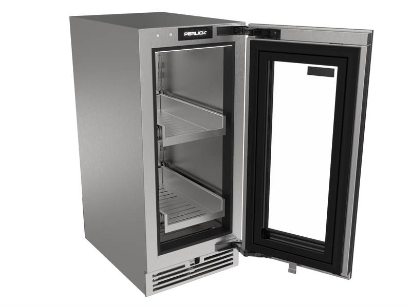 Perlick G5 Luxe 15" Refrigerator Glass Door - G5RE15GL