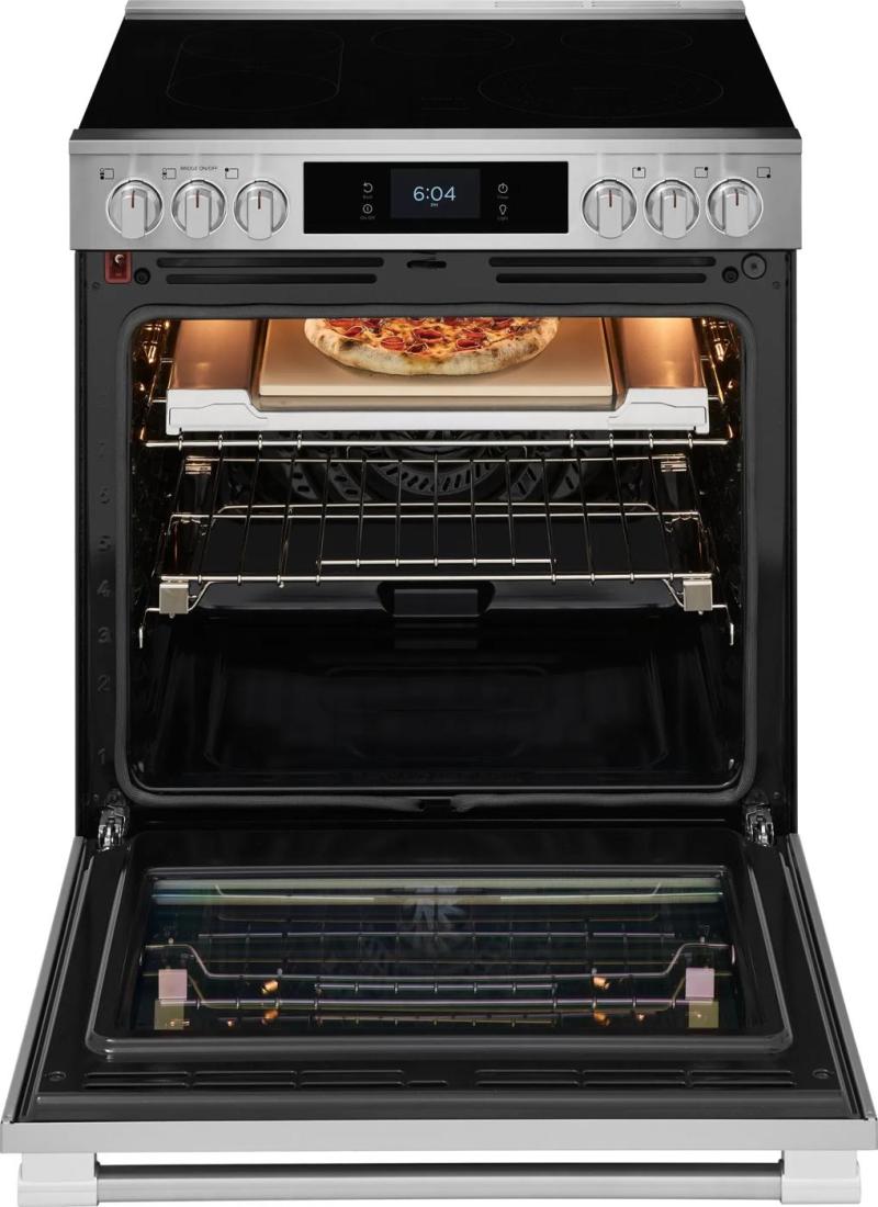 30" Frigidaire Professional Electric Range with Stone-Baked Pizza - PCFEC085BF