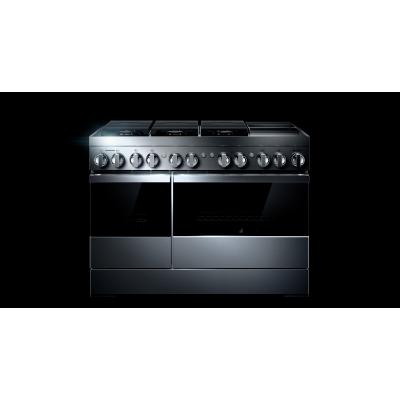 48" Jenn-Air NoirDual-Fuel Professional Range With Chrome-Infused Griddle - JDRP548HM