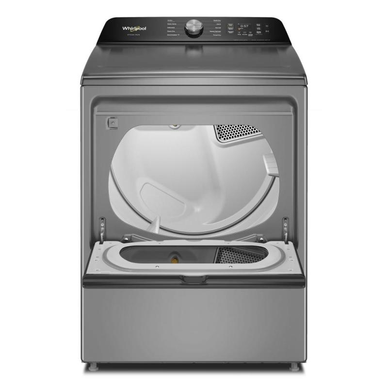 27" Whirlpool 7.5 Cu. Ft. Smart Gas Top Load Dryer with Steam Iron and AI Dry - WGD8509TR
