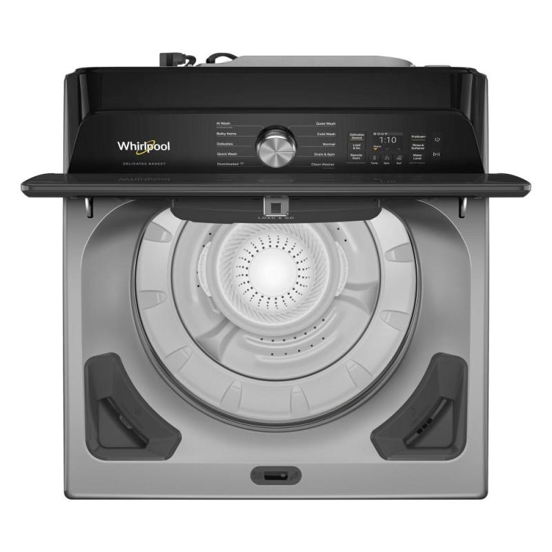 Whirlpool 6.1 Cu. Ft. IEC Smart Top Load Washer with Removable Delicates Basket - WTW8509TR
