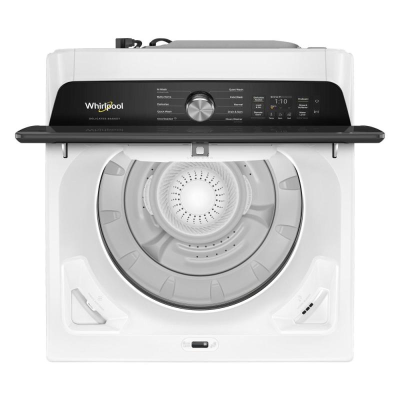 Whirlpool 6.1 Cu. Ft. IEC Smart Top Load Washer with the Removable Delicates Basket - WTW8509TW