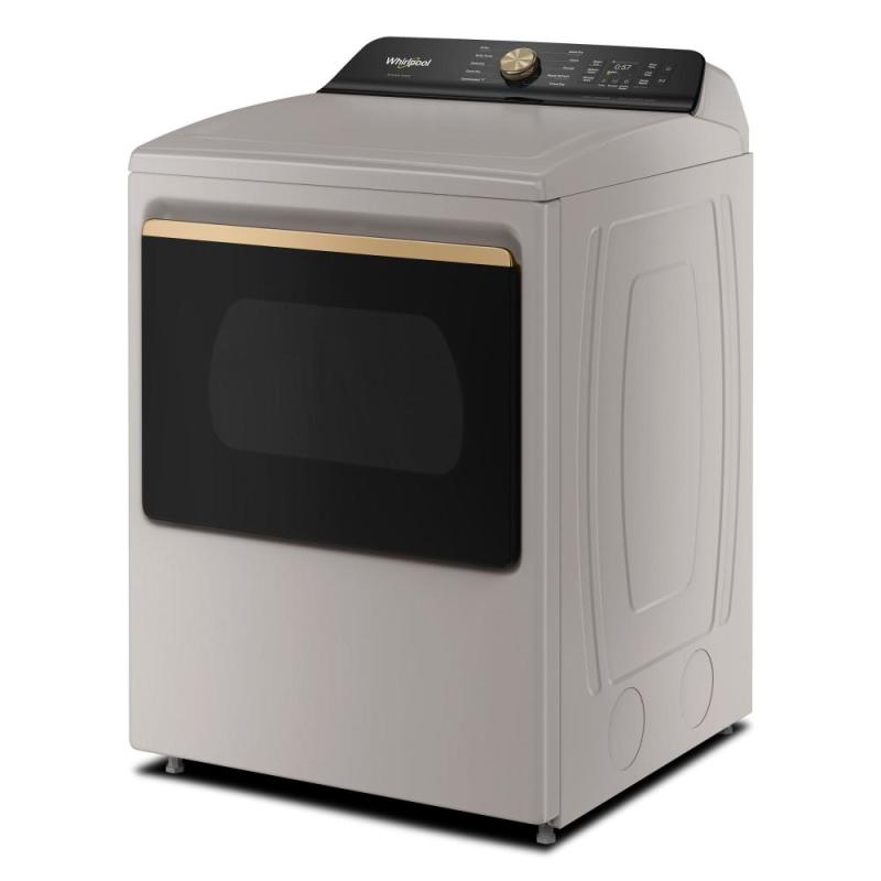 27" Whirlpool 7.5 Cu. Ft. Smart Electric Dryer with Steam Iron and AI Dry - YWED8509TL