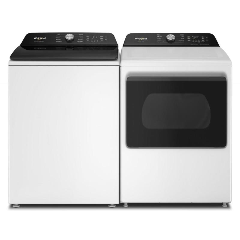 27" Whirlpool 7.5 Cu. Ft. Smart Electric Dryer with Steam Iron and AI Dry - YWED8509TW