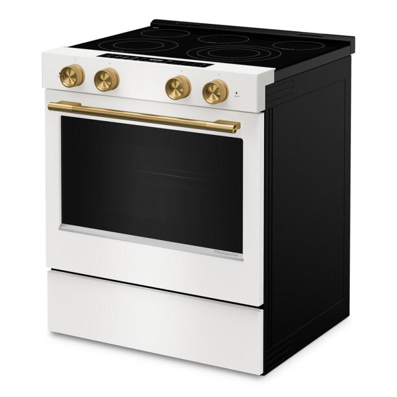 30" Kitchenaid 5.3 Cu. Ft. Slide-in Electric Range - YKSES530SPL