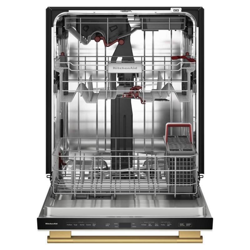 KitchenAid 360° Max Jets Third Rack Dishwasher with ProDry System 44 dBA - KDTS424SPL