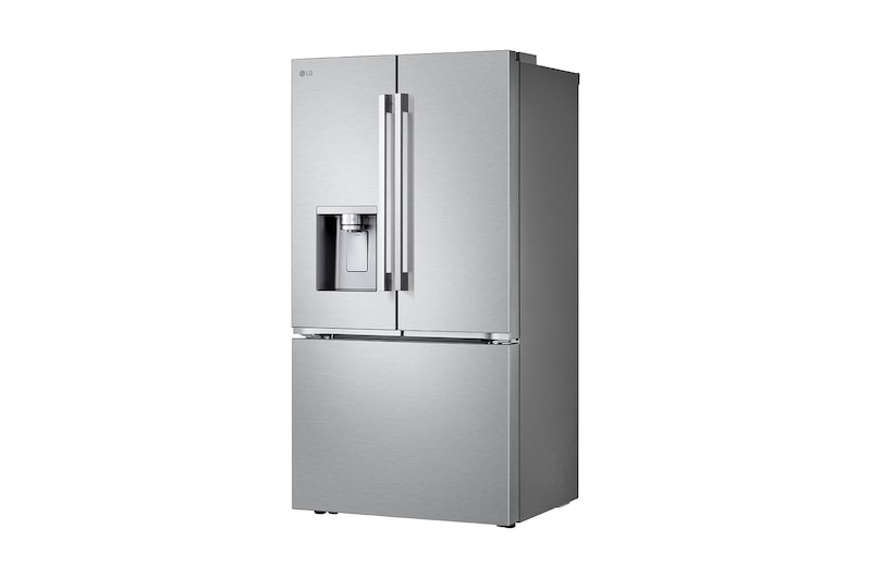 36" LG 26 Cu. Ft. Counter-Depth MAX French 3-Door Refrigerator with Ice and Water Dispenser - LF26WCH62S