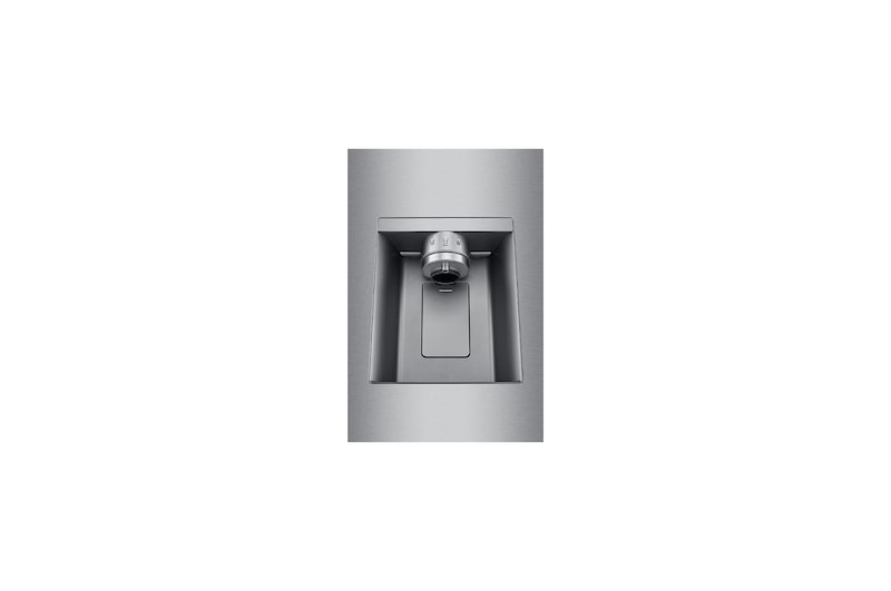 36" LG 26 Cu. Ft. Counter-Depth MAX French 3-Door Refrigerator with Ice and Water Dispenser - LF26WCH62S