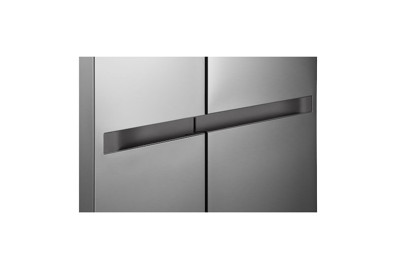 36" LG 23 Cu. Ft. Counter-Depth Side by Side Refrigerator - LS23NCP20V