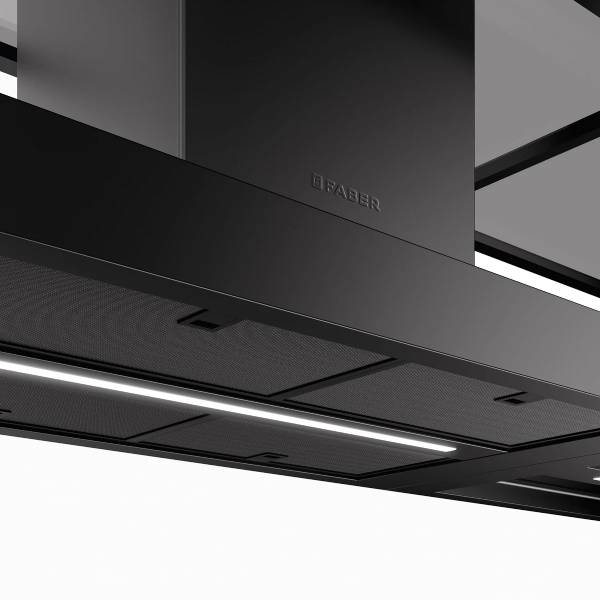 70" Faber T-Shelf 600 CFM Range Hood - TSHIS70BK600