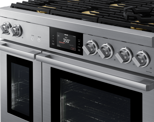 48" Dacor Transitional Series Dual Fuel Freestanding Steam Range - DOP48T960DS