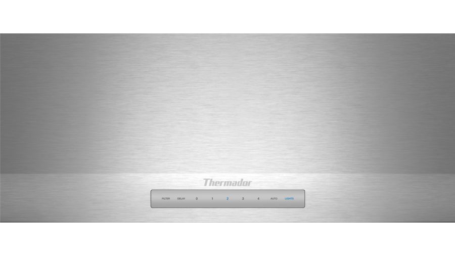 36" Thermador  Professional Chimney Wall Hood, Optional Blower - HPCN36WS