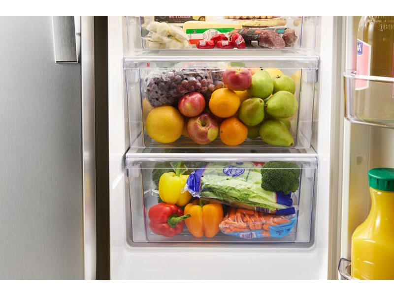 36" Whirlpool 28 Cu. Ft. Wide Side-by-Side Refrigerator - WRSF5836RZ