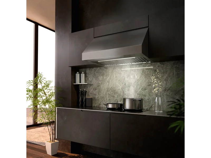 36" Faber Solano Pro 18 Range Hood in Stainless Steel - SOPR368SSV