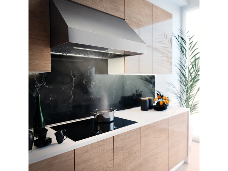 48" Faber Solano Pro 18 Range Hood in Stainless Steel - SOPR48SS1200