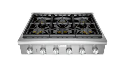 36" Thermador Professional Series Rangetop - PCG366W