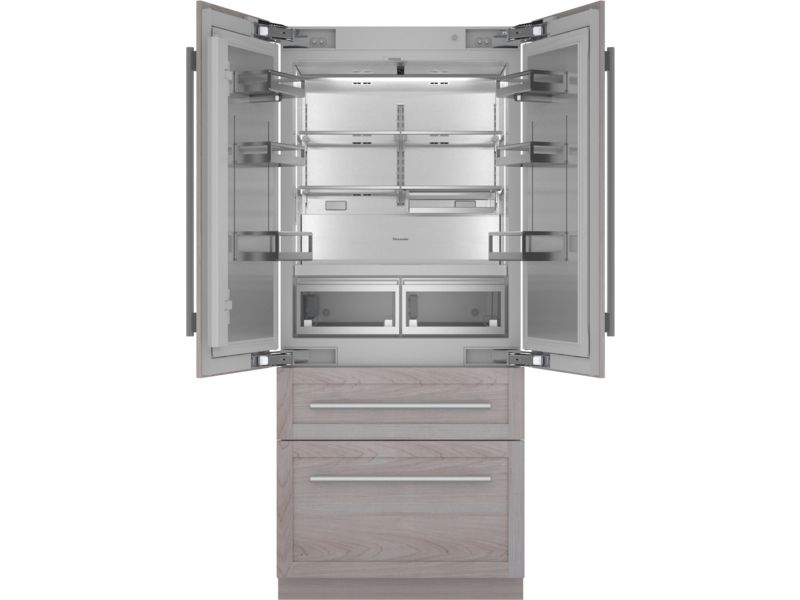 36" Thermador Freedom Built-in French Door Bottom Freezer Panel Ready - T36IT100NP
