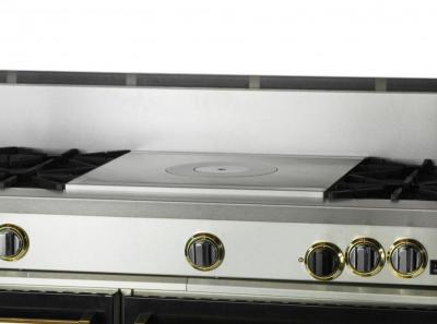 60" BlueStar RNB Series Freestanding Gas Range with 24 French Top - RNB606FTBV2