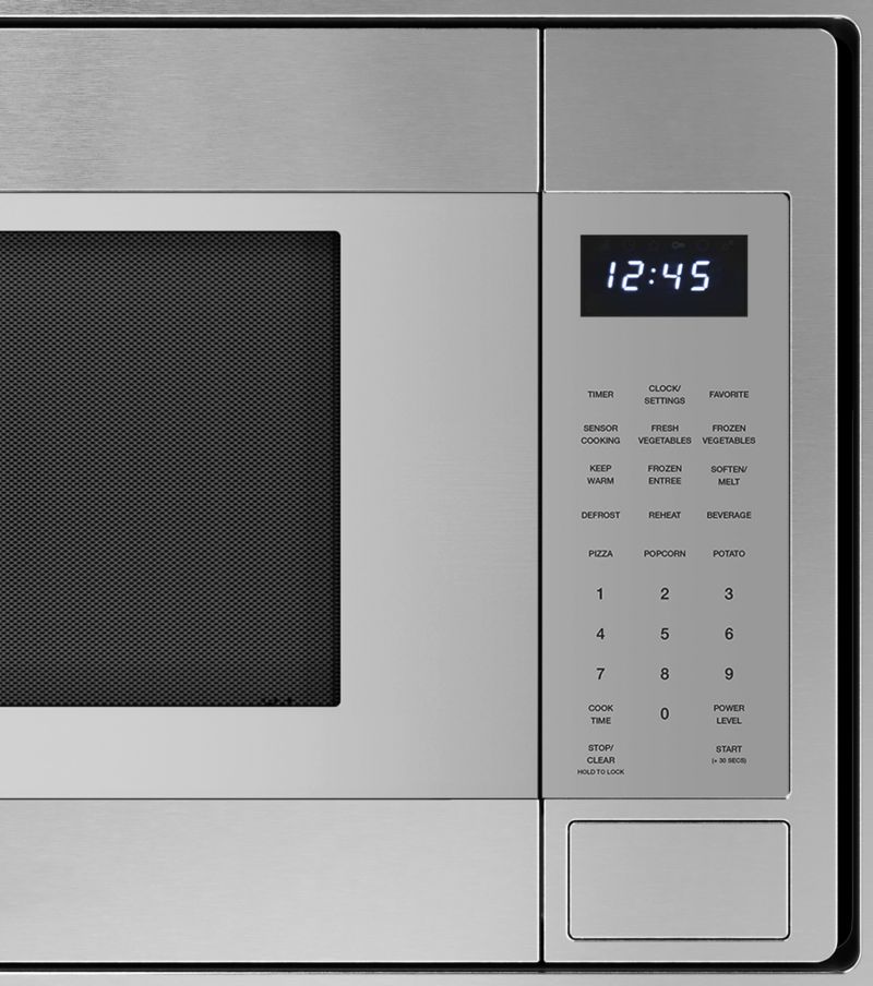 24" Thermador Masterpiece Series Built-In Microwave Oven Left Door Hinge in Stainless Steel - MBCS