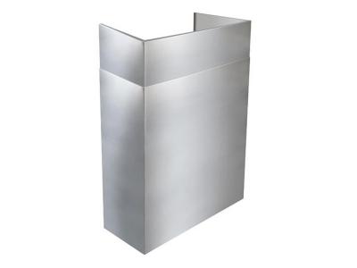 Best 30" to 54" Telescopic Flue Extension for Outdoor Hoods in a 16" Extended Depth Installation  - AEWPD3054SBE