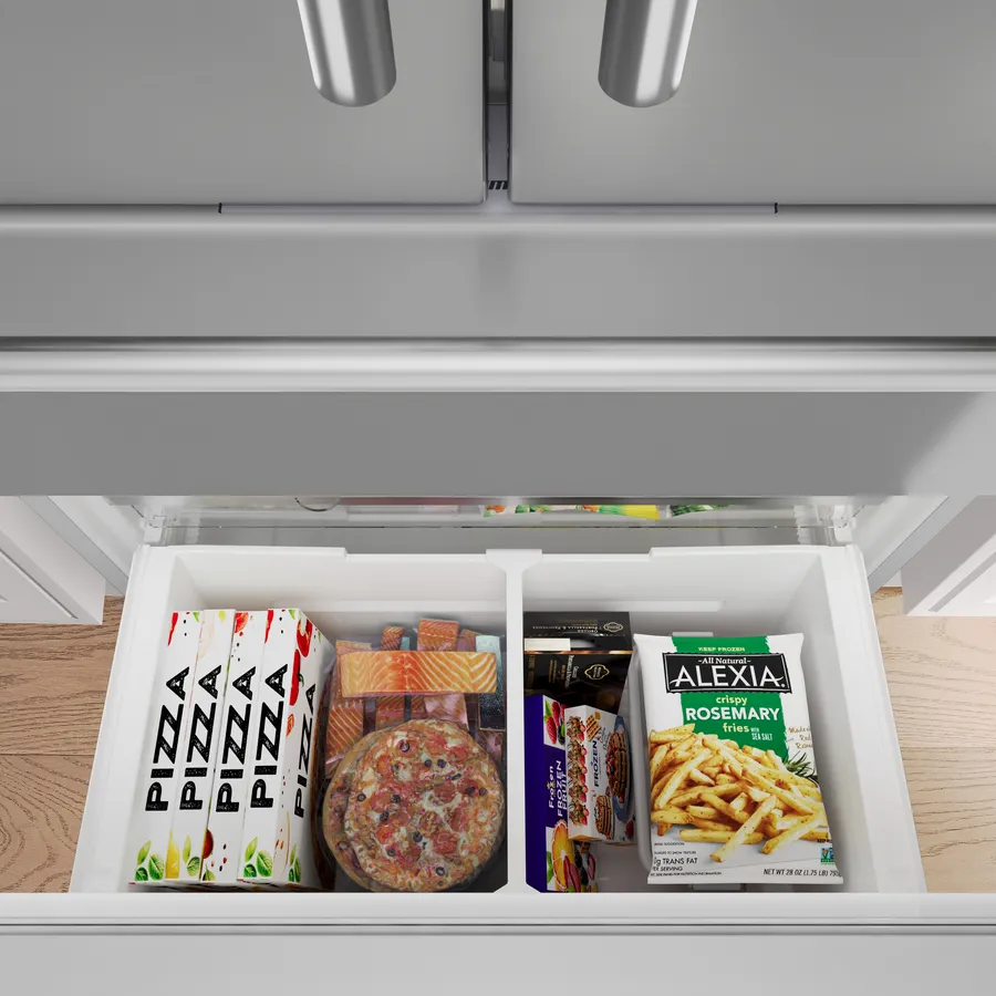 36" Thermador Masterpiece French Door Bottom Freezer Refrigerator - T36FL810NS