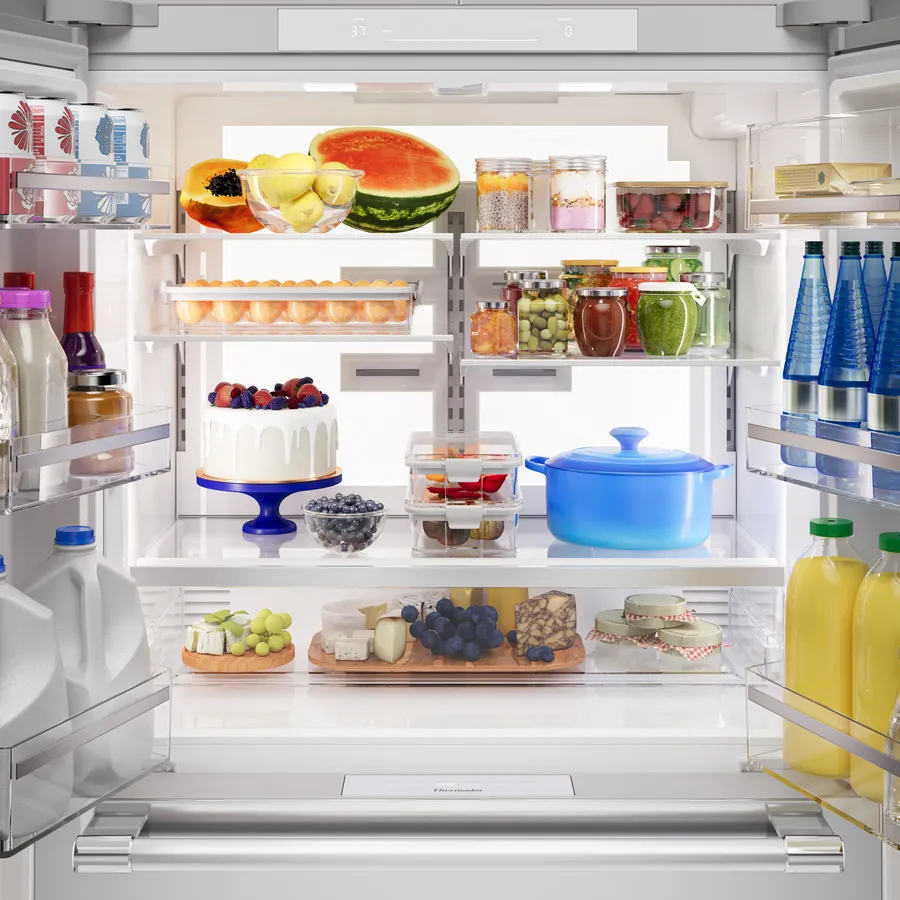 36" Thermador Professional French Door Refrigerator Bottom Freezer - T36FL821NS