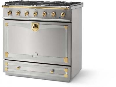 36" La Cornue CornuFe 90 Series Freestanding Dual Fuel Range - C9IF