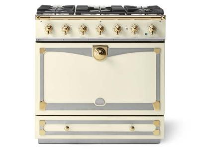 36" La Cornue CornuFe 90 Series Freestanding Dual Fuel Range - C9VF