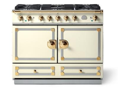 43" La Cornue CornuFe 110 Freestanding Dual Fuel Range - C1CF