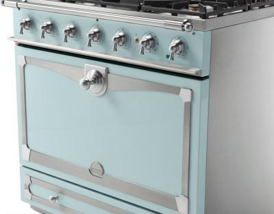 36" La Cornue CornuFe 90 Suzanne Kasler Couleur Freestanding Dual Fuel Range - C9QN