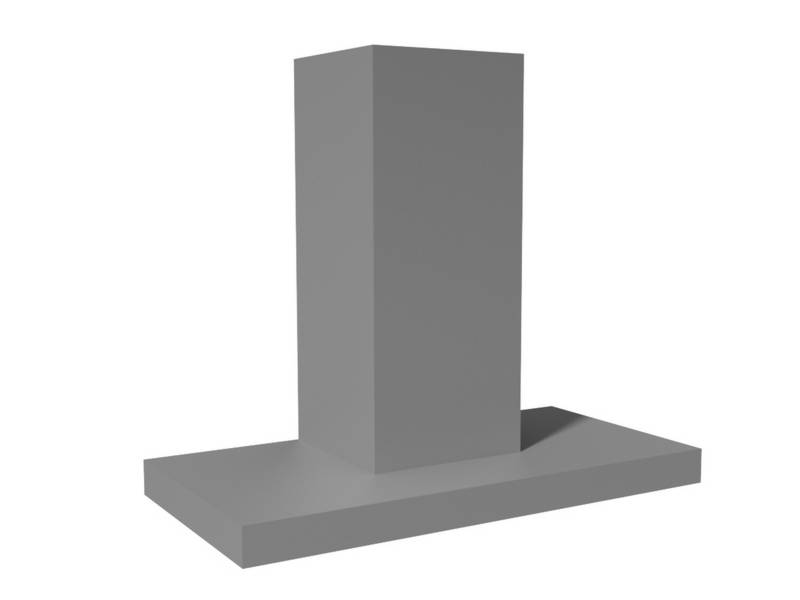 36" Vent-A-Hood Premier Magic Lung Contemporary Wall Mounted Hood - CWSH3-2/036-33SS